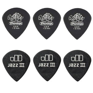 ysbN6ZbgzJIM DUNLOP 482R Tortex Pitch Black Jazz III 1.00mm sbN WY M^[ x[X ARMp