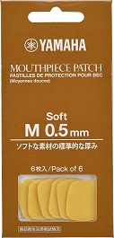 新作多数 通常便なら送料無料 YAMAHA ヤマハ マウスピースパッチ Mサイズ 0.5mm ソフトタイプ tremocrang.com tremocrang.com