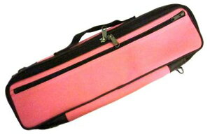 Sハヤシ フルートケースカバー FL406 帆布材ピンク C管用