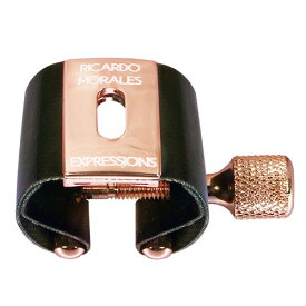 リカルド・モレラス「エクスプレッションズ」B♭クラリネット用リガチャー ローズゴールド