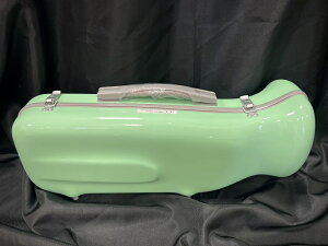 C.C.シャイニーケース II トランペットケース パステルグリーン(グレーモール)