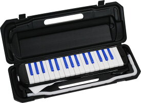 キョーリツコーポレーション　鍵盤ハーモニカ メロディーピアノ 32鍵盤 ブラックブルー【同梱不可】