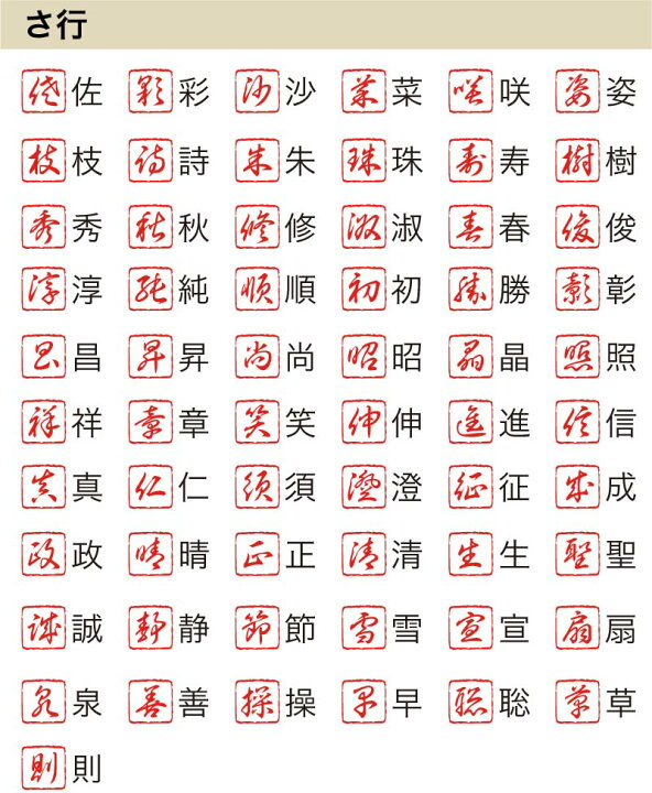 楽天市場 一文字落款ゴム印 既製品 印面サイズ 約10mm ケース付き 花のはんこ屋 大谷印舗