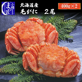 【北海道産 毛蟹 2尾】北海道産 直送 蟹 毛蟹 ギフト オホーツク海 ボイル カニ かに