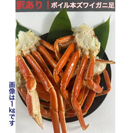 かに ズワイ ズワイガニ ズワイ足 お試し 1キログラム 2キログラム 訳あり 身入り厳選 極上 北海道 北海道グルメ 小樽 小樽グルメ 贅沢 贈答 ギフト プレゼント　北海道　いくら　小樽 地元 新鮮カニ　エビ　ウニ　贈答用　家庭用　値上げ前