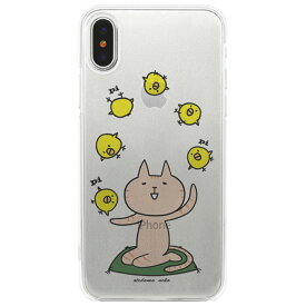 【 送料無料 】iPhone13 iPhone12 iPhone11 iPhoneXS Max XR ソフトケース TPU クリア 猫のお手玉 | iPhoneケース 猫 ねこ ネコ iPhoneカバー x 雑貨 おもしろ iphone se ケース 第2世代