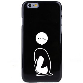 iPhone ケース スマホケース ブラック メタボペンギン | ペンギン メタボ iphone12