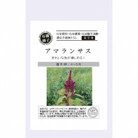 【オーガニックの豆類】アマランサス　A535〔固定種〕/小袋(約100粒)