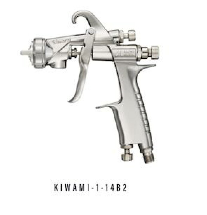 楽天市場】アネスト岩田 スプレーガン iwata KIWAMI-1-14B2 【旧W101 