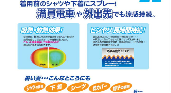 楽天市場 涼しい 涼感 冷感 スプレー 染めq 涼しいの何でか ３００ｍｌ 暑さ対策 熱中症 冷感スプレー One Day Cool 体感温度マイナス2度 冷間 領収書 領収証 そめｑ お助けプロショップ