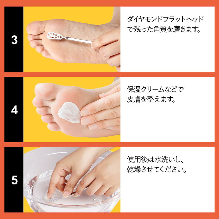 楽天市場 Sale かかと 角質除去 魚の目 削り タコ ２way ピンポイントスムーサー スリッピー かかと 角質除去 足裏 うおのめ ウオノメ スティック たこ 角質 マメ たこ ヒールだこ 磨き 削る やすり ケア お手軽美人