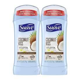 Suave Deodorant 2.6oz 24HR Coconut Kiss Invisible Solids 76Ml