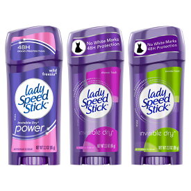 Lady Speed Stick レディ スピード スティック インビジブル ドライ デオドラント 40gr 65gr 2本 1本 | ワイルドフリージア シャワーフレッシュ パウダーフレッシュ