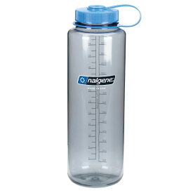 Nalgene HDPE Wide Mouth Water Bottle, Gray, 48 oz