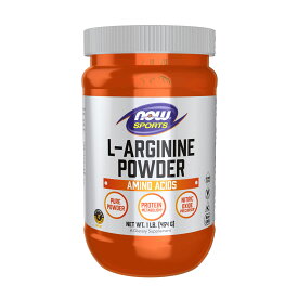 NOW Sports Nutrition, L-Arginine Powder, Nitric Oxide Precursor, Amino Acids, 1-Pound
