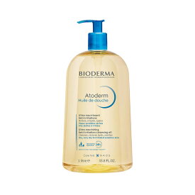 Bioderma Atoderm Shower Oil, Cleansing Oil For Face & Body, Nourishing Cleansing Oil 33.8 Fl oz