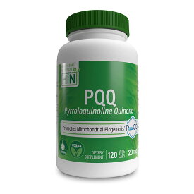 Health Thru Nutrition Pqq 20Mg Pyrroloquinoline Quinonequinone 120 Veggie Caps