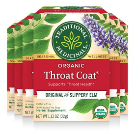 Value 6 box set AS-N Organic Throat Coat 32g 16 tea bags x 6 boxes