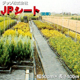 日祥株式会社　JPシート　(防草シート)　緑　幅50cm×長さ100m