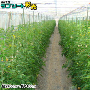 農業用高透光性不織布 ラブシート 彩光 幅270cm×長さ100m