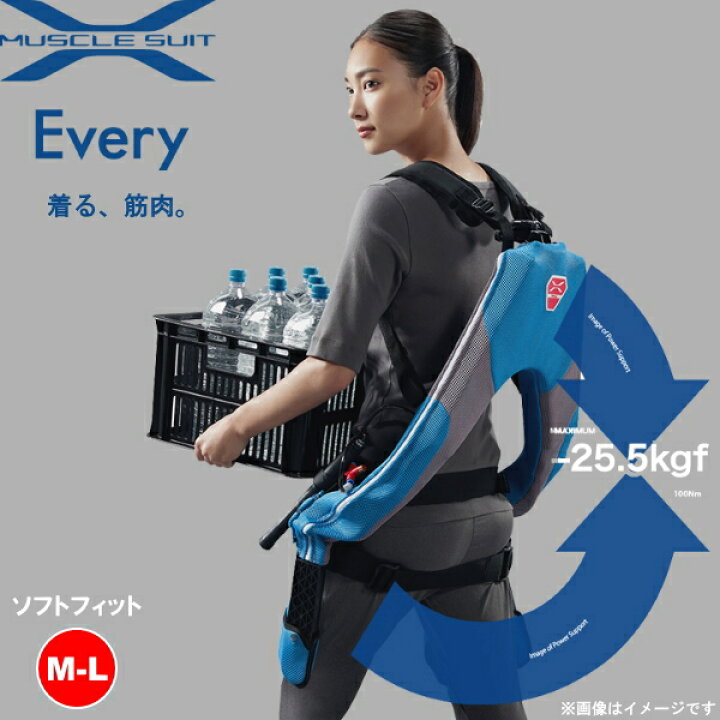 楽天市場】イノフィス マッスルスーツ Every ソフトフィット M-Lサイズ 