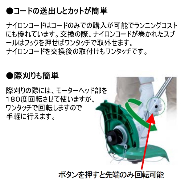 楽天市場】Makita マキタ 電気式 草刈機 MUR2500 刈込み幅250mm