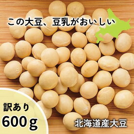 甘い 大豆 北海道産 訳あり 600g 豆乳用 味噌用 乙部町産 大莢白乙女 おおさやしろおとめ 国産 希少品種 大粒 白大豆 乾燥大豆 令和6年産 煮豆 豆料理 豆乳 豆乳用大豆 味噌作り タンパク質 乾物 無添加 健康 買いまわり ポイント消化 送料無料