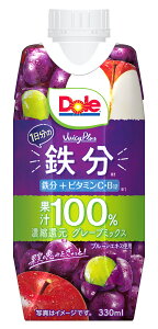 󃁃O~N Dole Juicy Plus 1̓S@330ml×12{  h[Lbv 퉷ۑ OCti