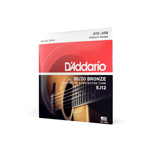 yAR[XeBbNM^[z __I D'Addario EJ12 Medium 13-56 80/20 BRONZE Ki ARM AR[XeBbN M^[ 