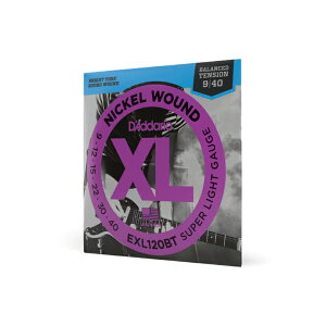 yGLM^[z __I M^[ D'Addario EXL120BT Balanced Tension Super Light 09-40 XL NICKEL oX eV X[p[Cg GL GL M^[ 