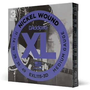 yGLM^[zy3ZbgpbN 1ZbgÂw肨z __I M^[ D'Addario EXL115-3D Blues / Jazz Rock 11-49 XL NICKEL u[X WY bN 3ZbgpbN GL GL M^