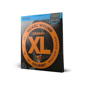 yGLx[Xz __I D'Addario EXL160BT Balanced Tension Medium 50-120 XL NICKEL Ki x[X 