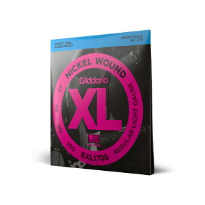 yGLx[Xz __I D'Addario EXL170S Short Scale 45-100 XL NICKEL V[gXP[ Ki x[X 