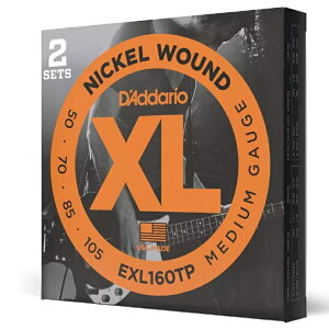 yGLx[X 2Zbgz __I D'Addario EXL160TP Medium Long 50-105 XL NICKEL 2ZbgpbN  Ki x[X 