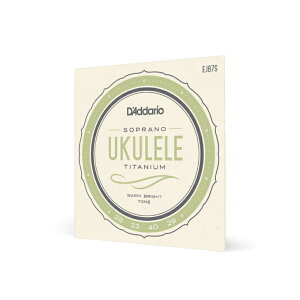y\vm ENz __I D'Addario EJ87S Titanium Ukulele Soprano \vmENp 4{Zbg EN 