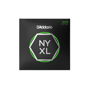 【エレキギター弦】ダダリオ ギター弦 D'Addario NYXL0838 Nickel Wound Extra Super Light 08-38 エレキ弦 エレキ ギター 弦