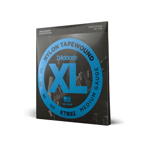 yGLx[Xz __I D'Addario ETB92 Medium Long Scale 50-105 XL NICKEL Ki tbg ubNiC ~fBA OXP[ x[X 