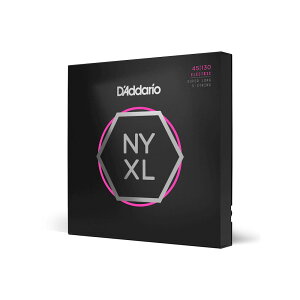 yGLx[Xz __I D'Addario NYXL45130SL Super Long Scale Regular Light 5-String 45-130 X[p[O 5@x[X 
