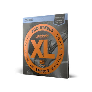 yGLx[Xz __I D'Addario EPS160-5 Long Scale 5-String Medium 50-135 XL PROSTEELS 5 Ki x[X 