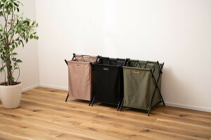 【バスケット】 フォールディング 仕切り付き 折り畳み 折りたたみ おしゃれ フォールディング コンパクト スリム 隙間収納 キャップ付き インダストリアル 底板付き 整理 持ち運び 軽量 軽