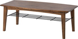 【ティンバー センターテーブルL】 コーヒーテーブル 北欧 ローテーブル カジュアル おしゃれ 天然木 木製 カフェテーブル 棚付テーブル パソコンデスク ナチュラル