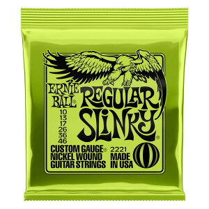 yGLM^[zERNIE BALL A[j[{[ GLM^[ 2221 Regular Slinky NICKEL WOUND ELECTRIC GUITAR STRINGS - 10-46 GAUGE A[j[ {[ X[p[XL[ GL GL M^[ 