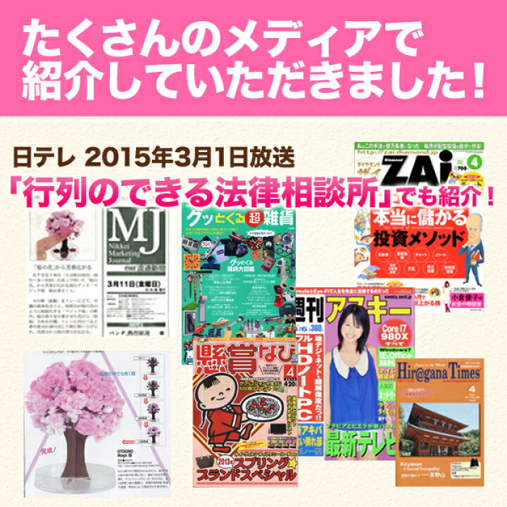 楽天市場 メール便 マジック桜ミニ Magic桜ミニ 6時間で咲くサクラ マジックさくら マジック クリスマスツリーシリーズ お花見グッズ お土産や結婚式のプチギフト おもちゃ 母の日 入学祝 卒業祝 合格祈願などに おとぎの国 おとぎの国 楽天市場 メール便 マジック桜ミニ Magic桜ミニ 6時間で咲くサクラ マジックさくら マジック クリスマスツリーシリーズ お花見グッズ お土産や結婚式のプチギフト おもちゃ 母の日 入学祝 卒業祝 合格祈願などに おとぎの国 おとぎの国