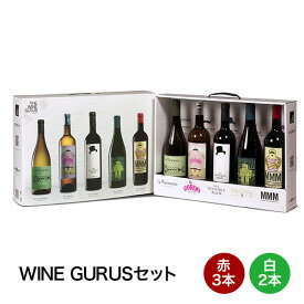 ワインセット ワインギフト THE WINE GURUS 赤ワイン 白ワイン スペインセット 缶バッチ マガジン入り 750ml 自社輸入