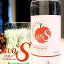 炭酸水 KUOS アップル フレーバー 500ml×24本 強炭酸水 無糖炭酸飲料 透明炭酸飲料 カロリーゼロ