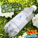 SALE 炭酸水 シリカ炭酸水 SOL BiANCA 天然シリカ水 ラベルレス 42.5mg/L プレーン レモン アップル ミネラル炭酸水 500ml×24本 スパークリングウォーター 九州 日田産 ケイ素水