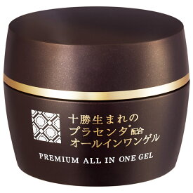 十勝生まれのプラセンタ配合オールインワンゲル TB 90g ヘラ付き オールインワンゲル オールインワンジェル 透明感 ハリ 保湿 無香料 無着色 パラベンフリー お手軽にスキンケア オールインワン化粧品 基礎化粧品 美容 ギフト かがやくコスメ 日本製 生協 公式