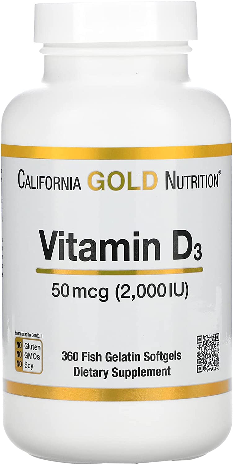  California Gold Nutrition 50mcg 2000IU カリフォルニア ゴールド ニュートリション 錠剤 サプリ サプリメント 海外 ビタミンサプリメント ビタミン ビタミンd びたみんd ビタミンd-3 栄養 栄養素 男性 女性 魚ゼラチン ソフトジェル 送料無料