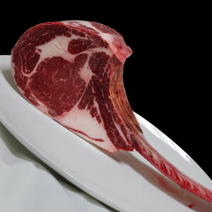 熟成牛肉【冷凍】トマホーク ステーキ（骨付きリブロース） 約4cmカット 1本 約1Kg　メキシコ産
