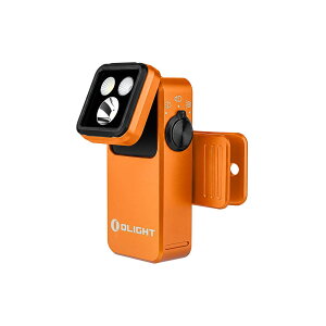LED ���C�g �����v �����d�� �ŋ� ���� �[�d�� Olight �I�[���C�g Oclip 2 Pro �w�b�h���C�g �t���b�V�����C�g IP66�h�o �h�� 530���[���� �n���Y�t���[ �N���b�v���C�g �X�|�b�g / �t���b�h / �ԐF�� 3